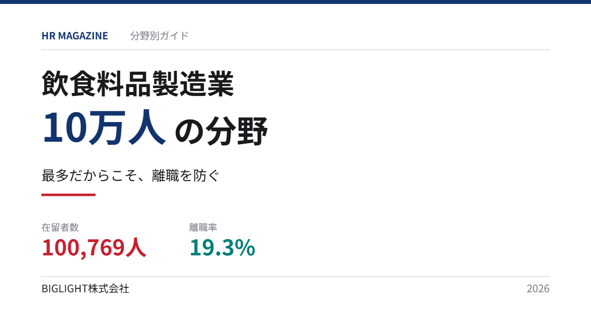 飲食料品製造業の特定技能採用と離職防止の実務