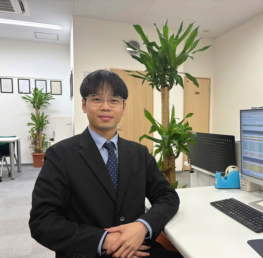 レ　テ　クアン　営業職（新卒入社１年目）